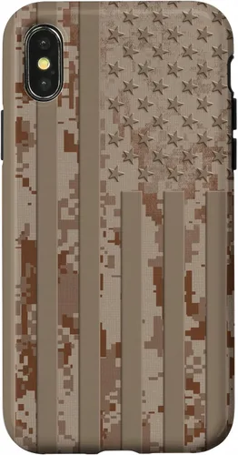 Vista 5 de iPhone 11 Epic US Flag Desert Digital Camuflaje American Tactical 3 Caso