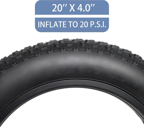 Vista 4 de Neumático de Reemplazo para Bicicleta de Llanas Anchas Hycline: Neumáticos Plegables MTB de Alto Rendimiento y Resistente al Desgaste