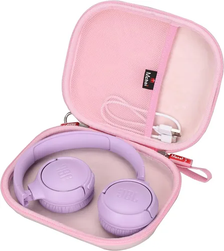 Vista 11 de Mchoi Funda de viaje rígida de repuesto para auriculares Bluetooth inalámbricos JBL Tune 500BT / 510BT / 520BT