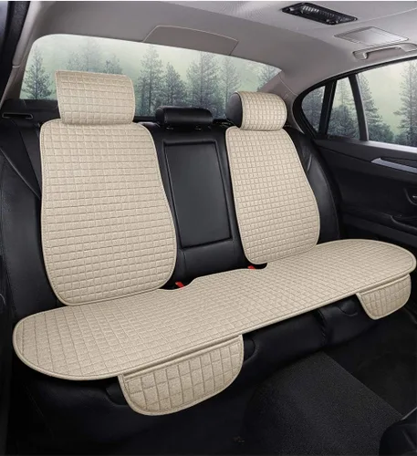 Vista 3 de Cojín de asiento antideslizante Protector de asiento de coche Protector de asiento de coche Alfombrilla de protección para coche Accesorios