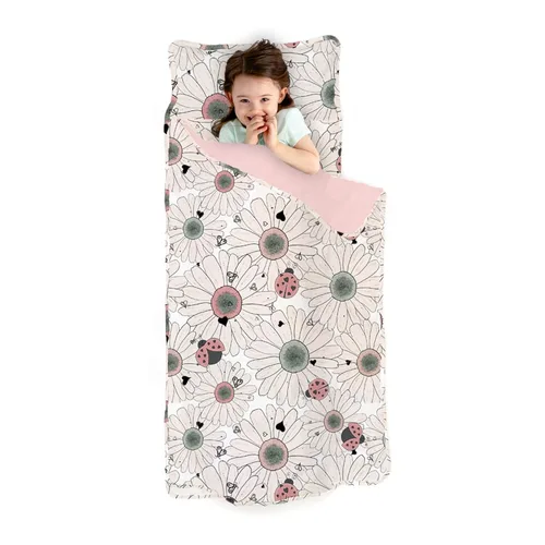 Vista 19 de JumpOff Jo - Colchoneta para siesta para niños, saco de dormir para niños con almohada extraíble y manta ultra suave para preescolar, guardería