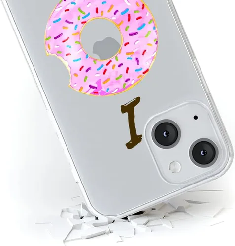 Vista 5 de BABACO ERT Group - Funda de teléfono móvil para Xiaomi REDMI Note 9 original y con licencia oficial, patrón Donut 001 adaptado de forma óptima a