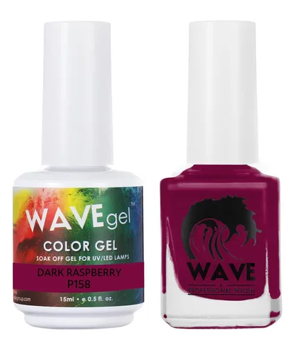 Vista 141 de WAVEGEL - Juego dúo de gel y esmalte de uñas a juego - Colección Simplicity - #P109 Blizzard I 0.5 onzas