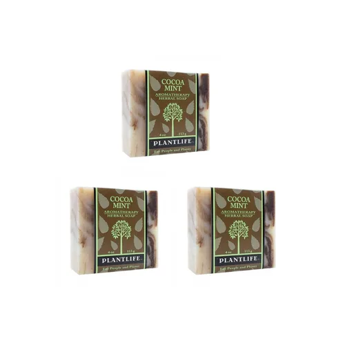 Vista 14 de Plantlife Ambrosia - Jabón hidratante y calmante para tu piel, hecho a mano con ingredientes a base de plantas, hecho en California en barra de 4