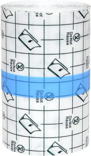 Vista 14 de OBTANIM Cinta adhesiva transparente impermeable para vendaje de piel para cuidado posterior de tatuajes (2 x 197 pulgadas)