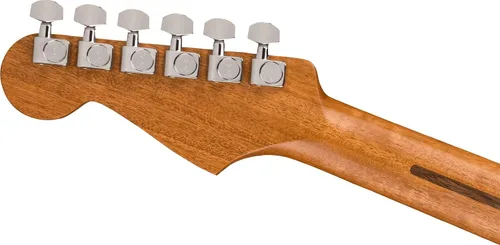 Vista 7 de Fender Acoustasonic Player Jazzmaster Guitarra Acústica Eléctrica, con garantía de 2 años, Sunburst de 2 colores, diapasón de palisandro, con bolsa