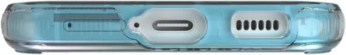 Vista 6 de ZAGG Gear4 Milan - Funda azul Aurora - que destaca el material de protección D3O para Samsung Galaxy S22
