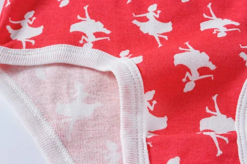 Vista 5 de Sladatona Ropa interior suave para niñas pequeñas, bragas transpirables y cómodas