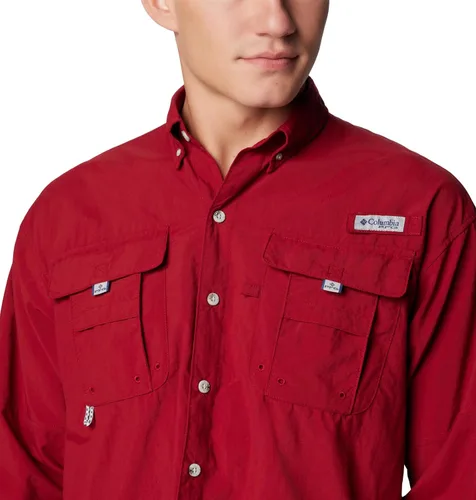 Vista 5 de Columbia Camisa de pesca PFG Bahama II de manga larga para hombre