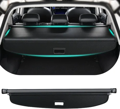 Vista 11 de Tecoom Cubierta de carga para accesorios Toyota 4Runner 2010-2024, cubierta trasera retráctil para maletero de equipaje, pantalla de privacidad
