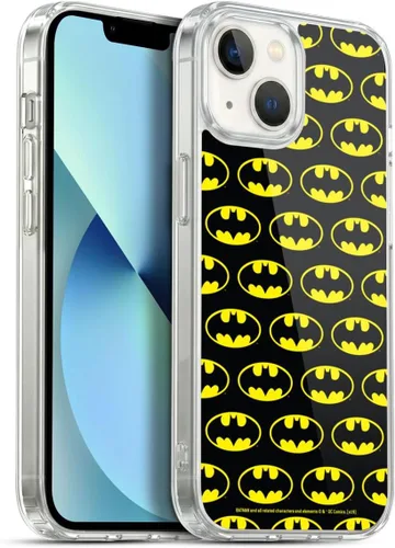 Vista 376 de Head Case Designs Funda de gel con licencia oficial de Batman DC Comics Bat Signal Logos [protección de grado militar] compatible con Apple iPhone 7