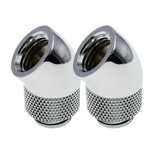 Vista 15 de dracaena.io - Paquete de 2 conectores extensores de rosca G1/4 pulgadas macho a hembra, conector adaptador giratorio de 45° para sistema