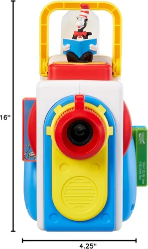 Vista 9 de Little Tikes Story Dream Machine Dr. Seuss - Paquete de iniciación, cuentos, libros, personaje de reproducción de audio, regalo y juguete para niños