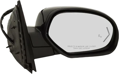 Vista 46 de Kool Vue - Espejo calefactable izquierdo para Chevrolet Silverado 1500 GMC Sierra 1500 2007-2013 plegable eléctrico con luz de señal y lámpara