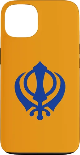 Vista 7 de Khanda Sikh Symbol Chakkar Kirpans Chakra Sikhism - Carcasa para iPhone 17