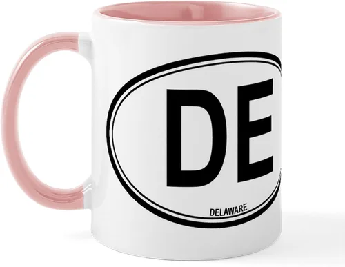 Vista 11 de CafePress Delaware (DE) Euro Mug Taza de café de cerámica de 11 oz (11.0 fl oz)