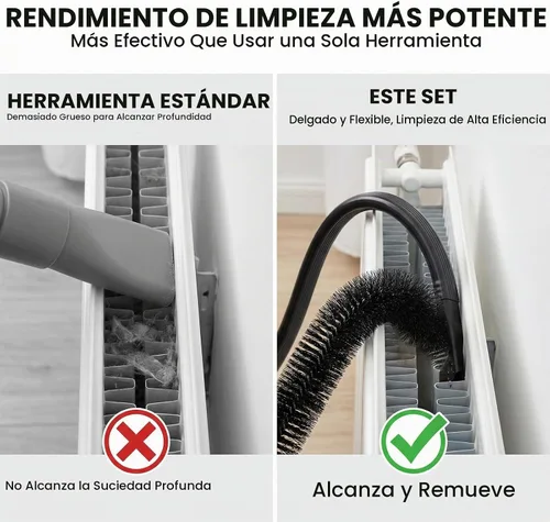 Vista 3 de Kit de limpiador de ventilación de secadora flexible de 25 pulgadas, suministros de limpieza para el hogar, cepillo de bobina largo