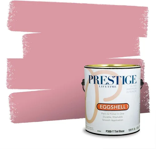 Vista 499 de Prestige Paints Pintura exterior e imprimación en uno, 1 galón, plano, coincidencia comparable de Valspar* Amber Rose*