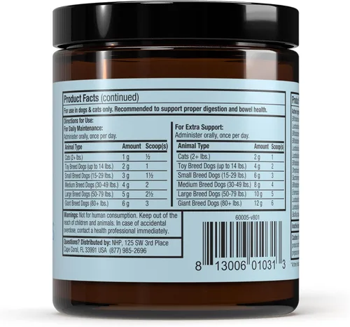 Vista 3 de Suplemento dietario completo con probióticos del Dr. Mercola para mascotas, 3 oz