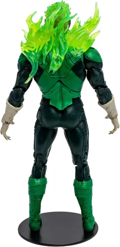 Vista 5 de DC Multiverse vs Vampires - Figura de acción exclusiva de 7 pulgadas, etiqueta dorada de linterna verde vampiro