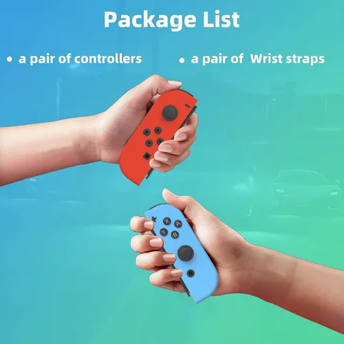 Vista 5 de UpgradedJoypad for Nintendo Switch Controller,Switch Controllers Replacement for SwitchOLEDLite, Switch Controllers Joypad Support Fitness