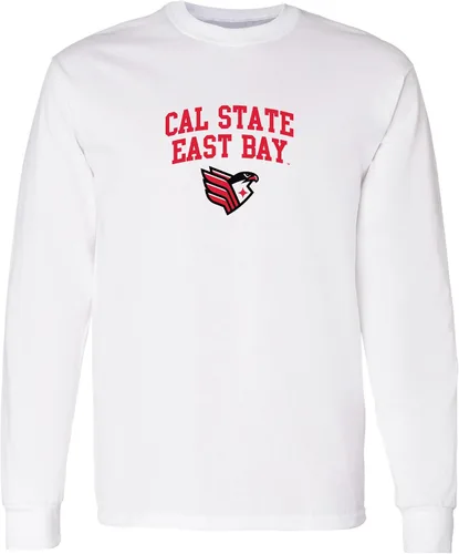Vista 174 de NCAA oficial de College – University Team Color Arco Logo Manga Larga
