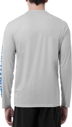 Vista 2 de Guy Harvey Camisa de protección solar de rendimiento de manga larga para hombre UPF 50+