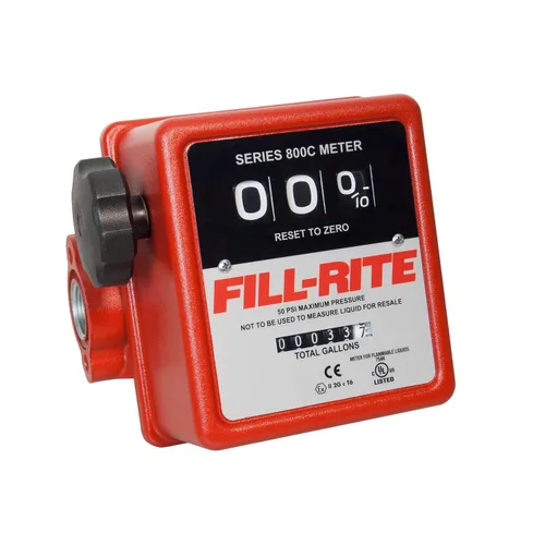 Vista 8 de Medidor de flujo, 50 PSI, 20 GPM, 1 en., Mecánico