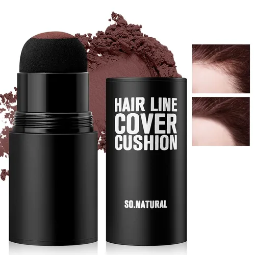 Vista 19 de Boobeen Barra de polvo de línea capilar para retoque de raíces y sombra de cabello, relleno de línea capilar impermeable para cubrir el cabello 01#