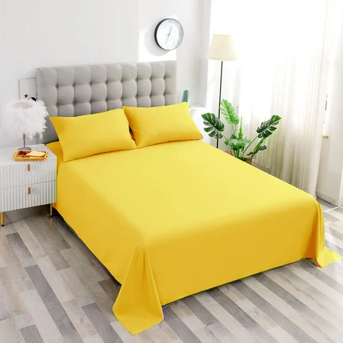 Vista 11 de Soft Aqua - Sábana encimera de tamaño individual 100% algodón satinado, 600 hilos, calidad de cama, sábana encimera, fresca y lisa, solo una sábana