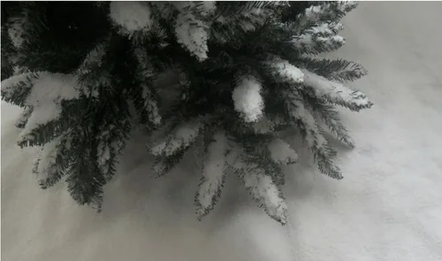 Vista 3 de Copos artificiales de dispersión de nieve de 10 onzas, listos para usar, no necesita preparación, color blanco
