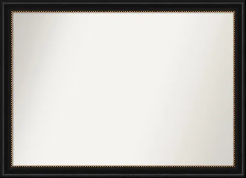Vista 280 de Amanti Art Espejo personalizado, gran espejo de baño estrecho, espejo de pared o espejo de tocador de baño sobre el fregadero (24 x 24 pulgadas)