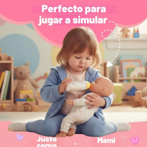 Vista 7 de Biberones mágicos, 2 botellas: 1 de leche y otra de jugo, tamaño grande especialmente para niños pequeños