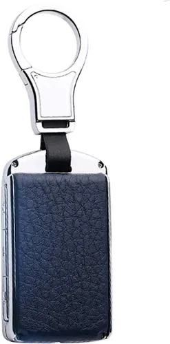 Vista 12 de ontto Funda de piel para llave de metal sin llave, para Volvo XC90 XC70 S60 S80 T5 T6