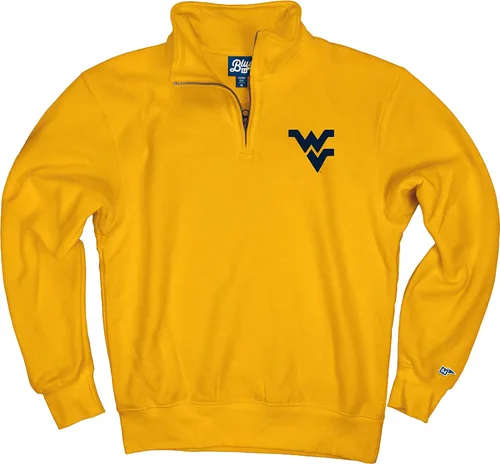 Vista 168 de Blue 84 Sudadera con cremallera de un cuarto para hombre de la NCAA