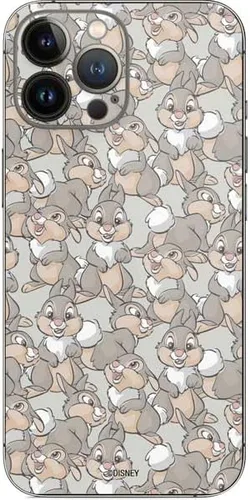 Vista 7 de Skinit Calcomanía para teléfono compatible con iPhone 15 Pro Max, diseño oficial de Disney Bambi y sus amigos