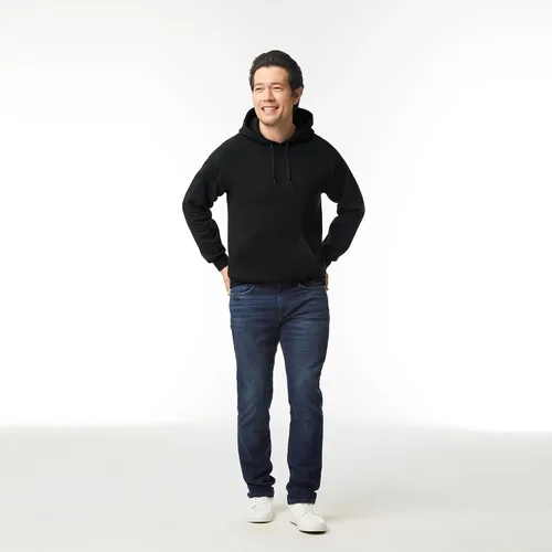 Vista 6 de Gildan - Sudadera con capucha de vellón para adultos, estilo G18500