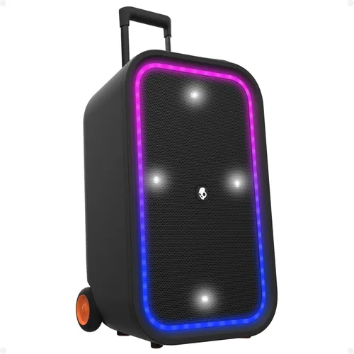 Vista 10 de Skullcandy Stomp XL Altavoz Bluetooth - Altavoz portátil inalámbrico impermeable IPX7, con espectáculo de luz LED y modos estroboscópico, batería