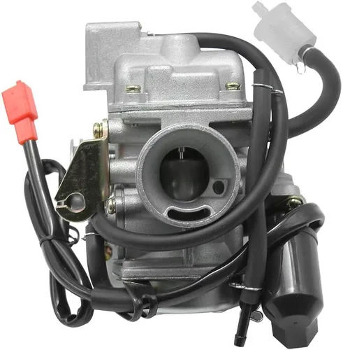 Vista 2 de Carburador PD24J para GY6 de 4 tiempos 125cc 150cc ATV Go Karts Scooter Ciclomotores QMJ/QMI157 QMJ/QMI152 - Colector de admisión Fiameter 24mm