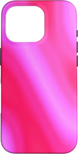 Vista 20 de Funda para iPhone 16 Pink WAVES