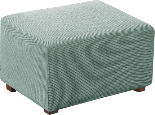 Vista 25 de Flamingo P Funda otomana elástica cuadrada, protector de muebles, protector de muebles plegable, protector de muebles, funda suave con parte