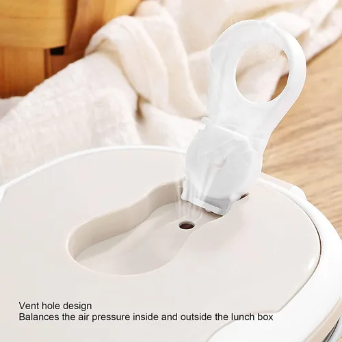 Vista 5 de Lonchera de 60.9 fl oz, recipientes de almuerzo de acero inoxidable 304 para adultos, portátil, a prueba de fugas, ecológica, para alimentos fríos