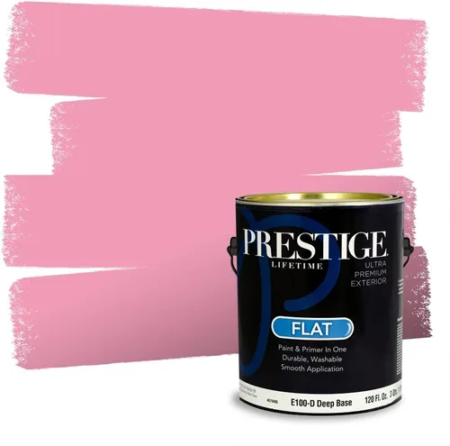 Vista 699 de Prestige Paints Pintura exterior e imprimación en uno, 1 galón, plano, coincidencia comparable de Valspar* Amber Rose*