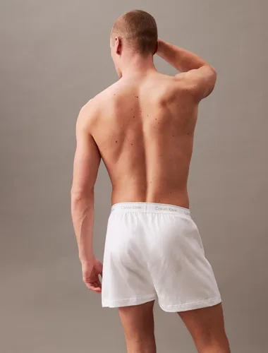 Vista 4 de Calvin Klein Calzoncillos de punto clásicos de algodón para hombre, paquete de 3