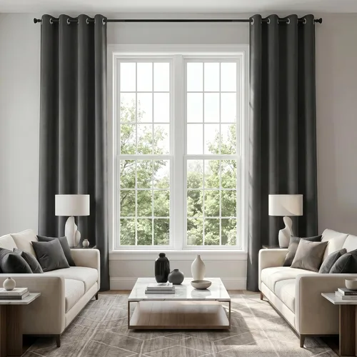 Vista 129 de KOUFALL Cortinas de Baño Aqua para Ventana, Juego de 2 Paneles Decoración Costera Cortinas Cortas Opacas para Ventana Pequeña de Cocina Puerta