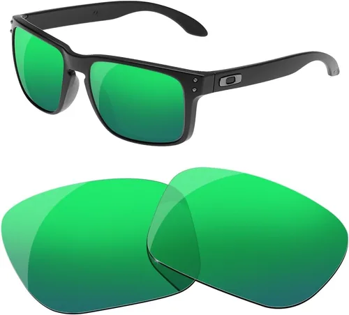 Vista 16 de Lentes de repuesto polarizadas para gafas de sol Oakley Holbrook XL, múltiples opciones, con paño para lentes