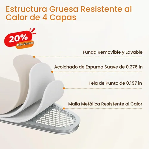 Vista 9 de Yaheetech Tabla de planchar de 43 x 14 pulgadas con soporte de hierro