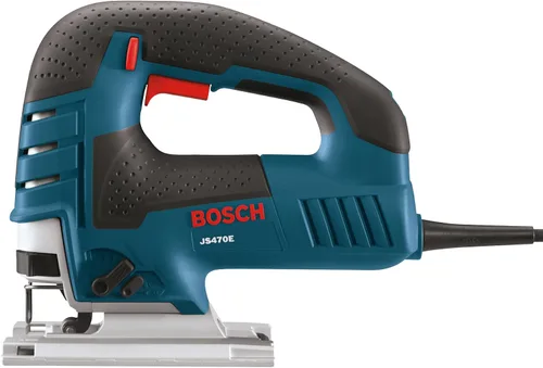Vista 3 de Bosch - Sierra caladora JS470E, con cable, mango superior, 120 V, baja vibración, velocidad variable, 7 amperios, para un corte suave de hasta 5-7/8
