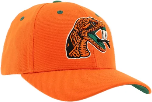 Vista 2 de ZHATS NCAA Gorra Snapback con Licencia Oficial de la NCAA para Adultos Unisex, Color del Equipo Competidor