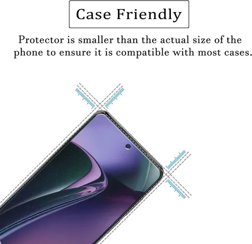 Vista 5 de Protectores de pantalla para Motorola Moto G 5G 2025 (paquete de 3), película de vidrio templado 9H para Motorola Moto G 5G 2025, antiarañazos